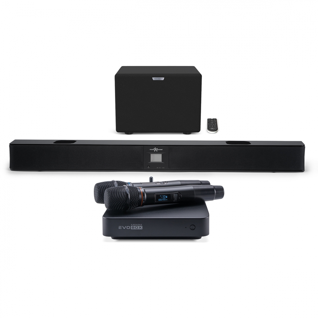 караоке-комплект EVOBOX Plus + EvoSound Bar (саундбар с караоке) в Курской области