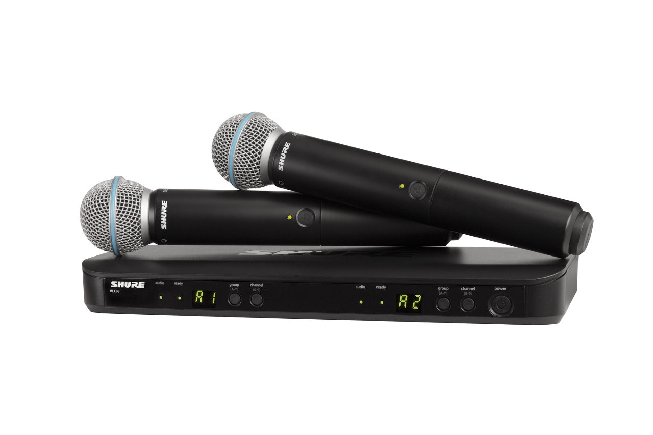SHURE BLX288E/B58 M17 вокальная радиосистема в Курской области