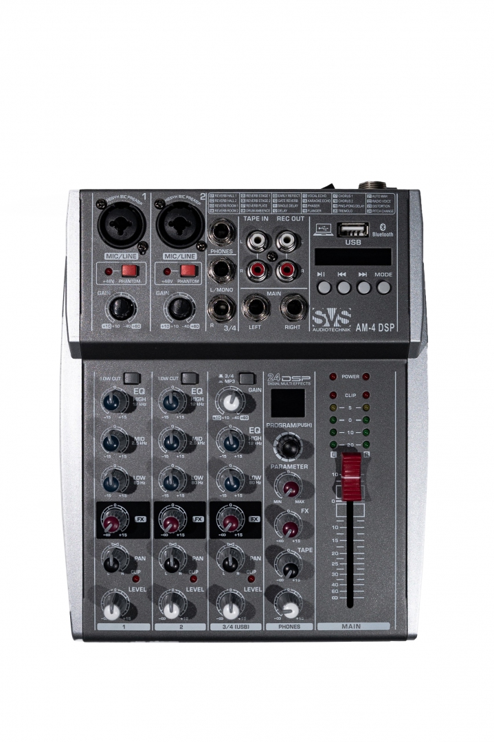 SVS Audiotechnik mixers AM-4 DSP Аналоговый микшерный пульт, 4-канала в Курской области