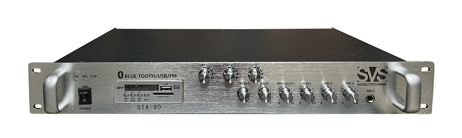 SVS Audiotechnik STA-80 Микшер-усилитель для систем Public Address в Курской области