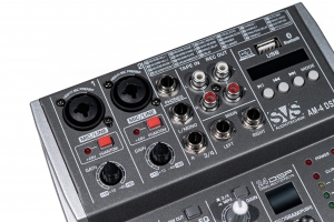 SVS Audiotechnik mixers AM-4 DSP Аналоговый микшерный пульт, 4-канала в Курской области